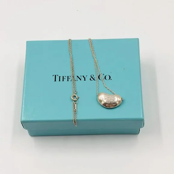 ❗️sold❗️ Tiffany & Co Elsa Peretti Large Bean Necklace - Picture 7 of 8